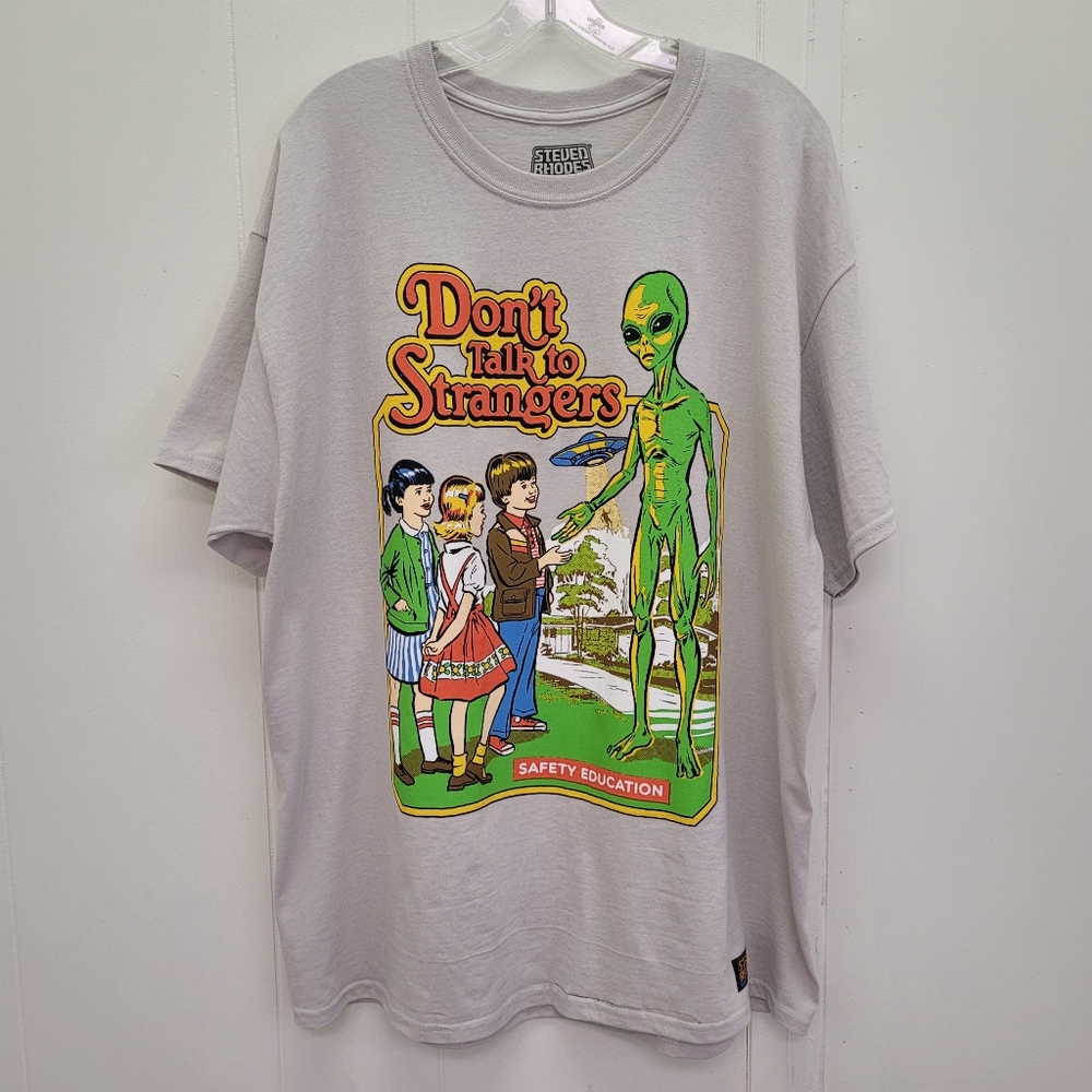 Spencer's Steven Rhodes  "Don't Talk To Strangers" T-shirt